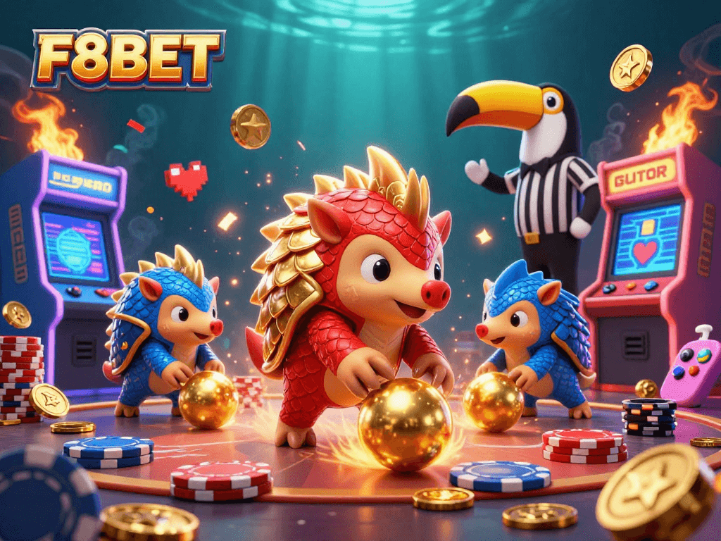 Experience vibrant gaming with F8BET's rival pangolins and golden casino adventures.