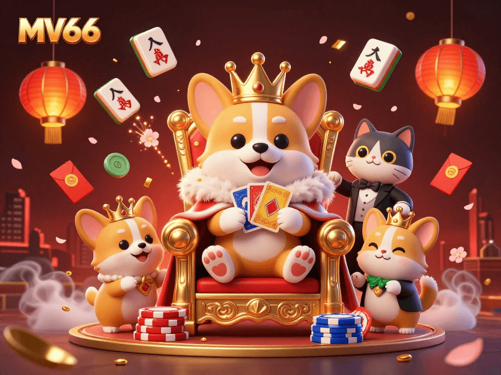 Join the royal corgi in MV66 for an exciting online casino adventure filled with golden opportunities.