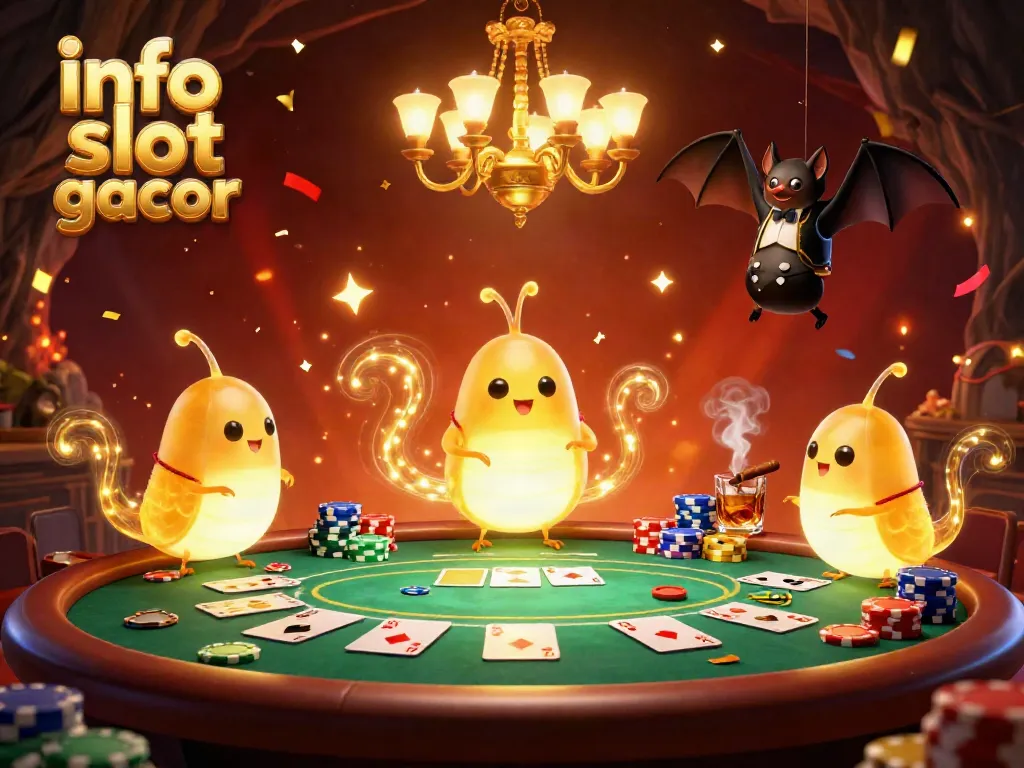 Temukan info slot gacor dengan karakter glowworms berteknologi tinggi di kasino gua yang meriah.
