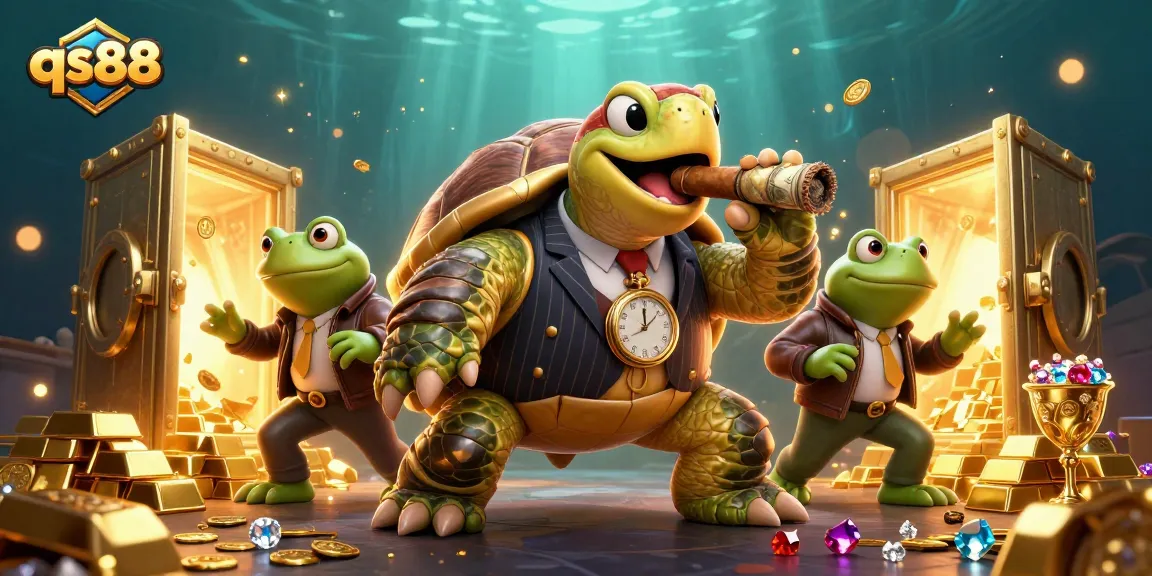 Engage with qs88 as a snapping turtle in a mobster suit and bullfrog enforcers showcase casino riches.