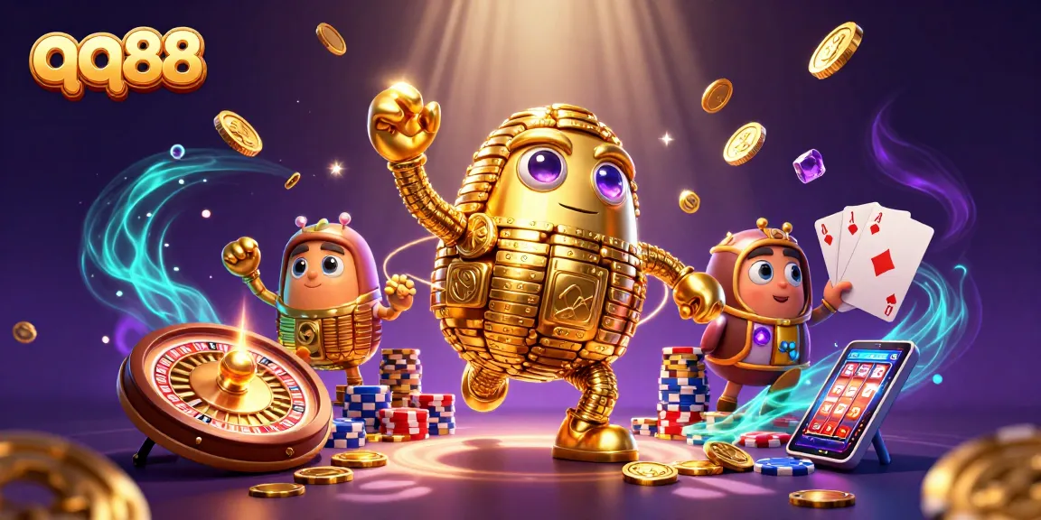 Experience thrilling gameplay at qq88 with vibrant slots, roulette, and poker action.