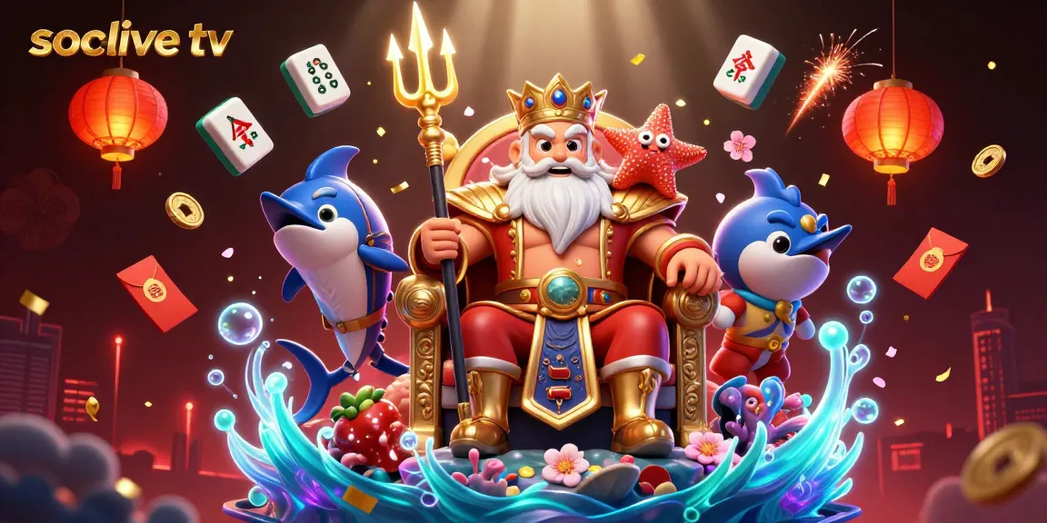 Socolive tv offers exciting betting experiences with vibrant, immersive gaming elements in this illustration.