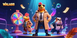 WALA88 offers thrilling live cockfighting action with vibrant energy and engaging graphics.