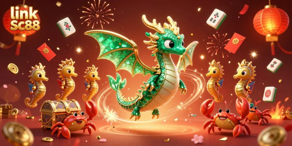 Play and win big with exciting games at link Sc88, featuring a dynamic 3D casino scene.